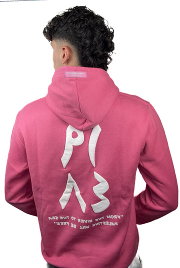 Palestine 1948 Hot Pink Hoodie