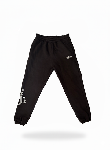Black Habibi Sweatpants
