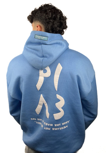 Palestine 1948 Carolina Blue Hoodie